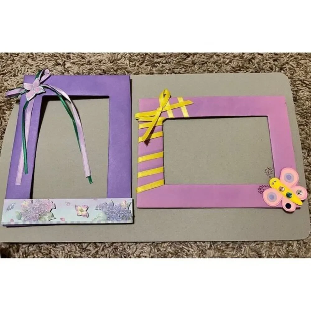 10 Handmade frames‎ from scrapbooking, card making, crafts new